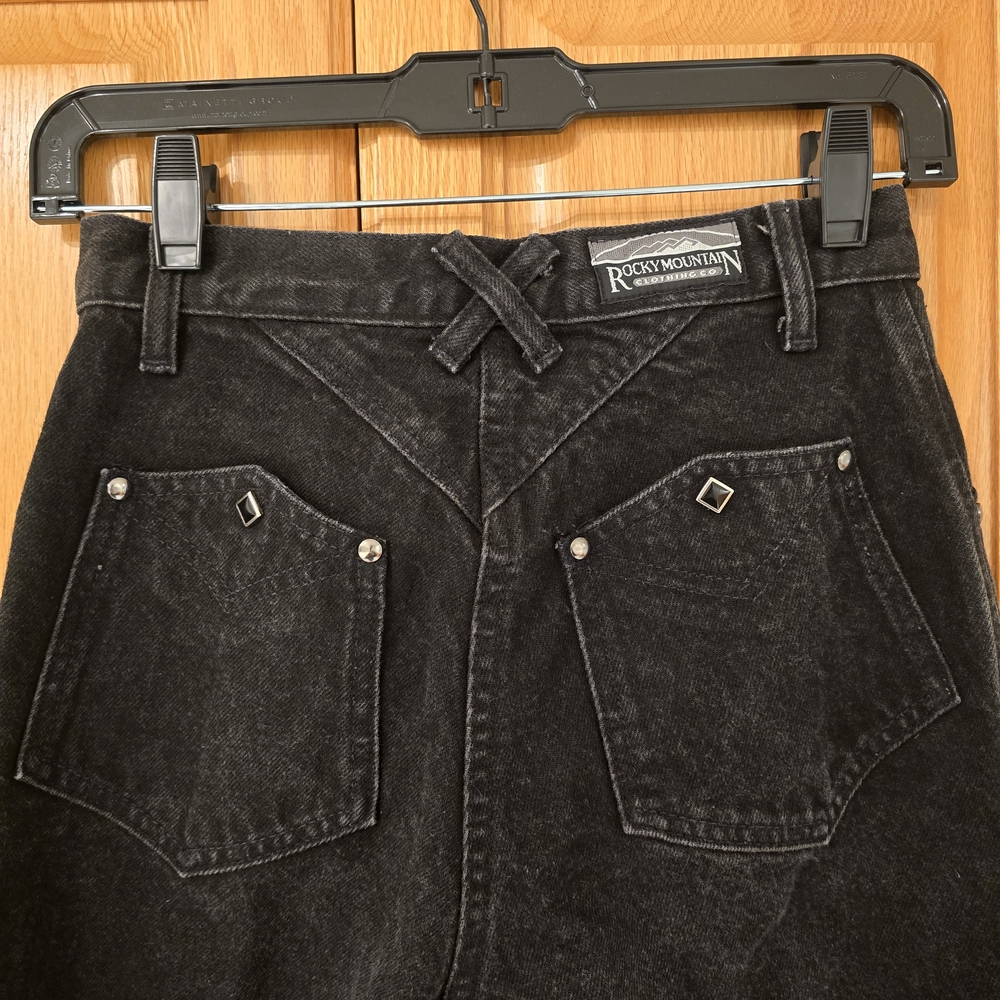 Rocky Mountain High-Rise Black Women's Jeans